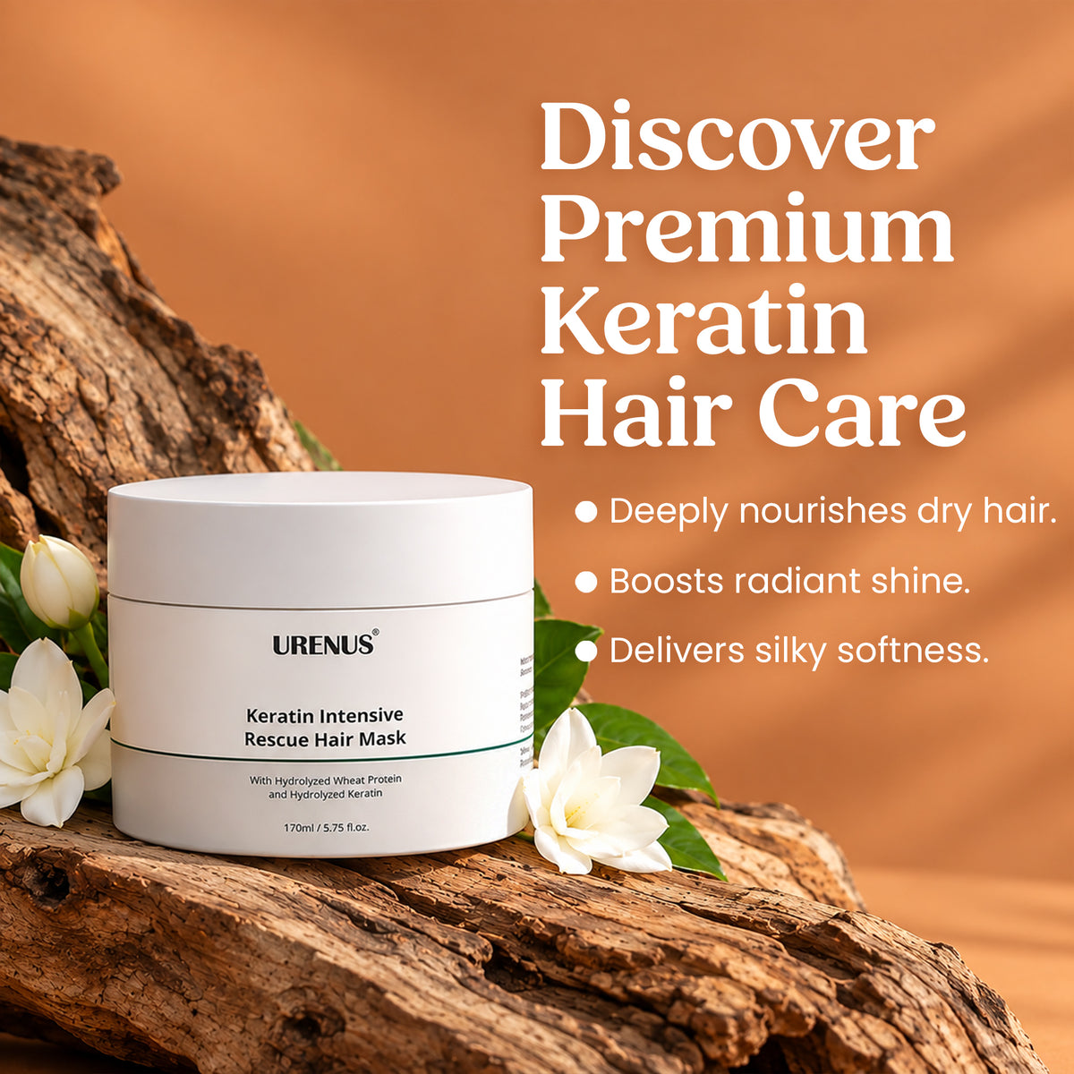 Keratin Intensive Rescue Hair Mask -170ml