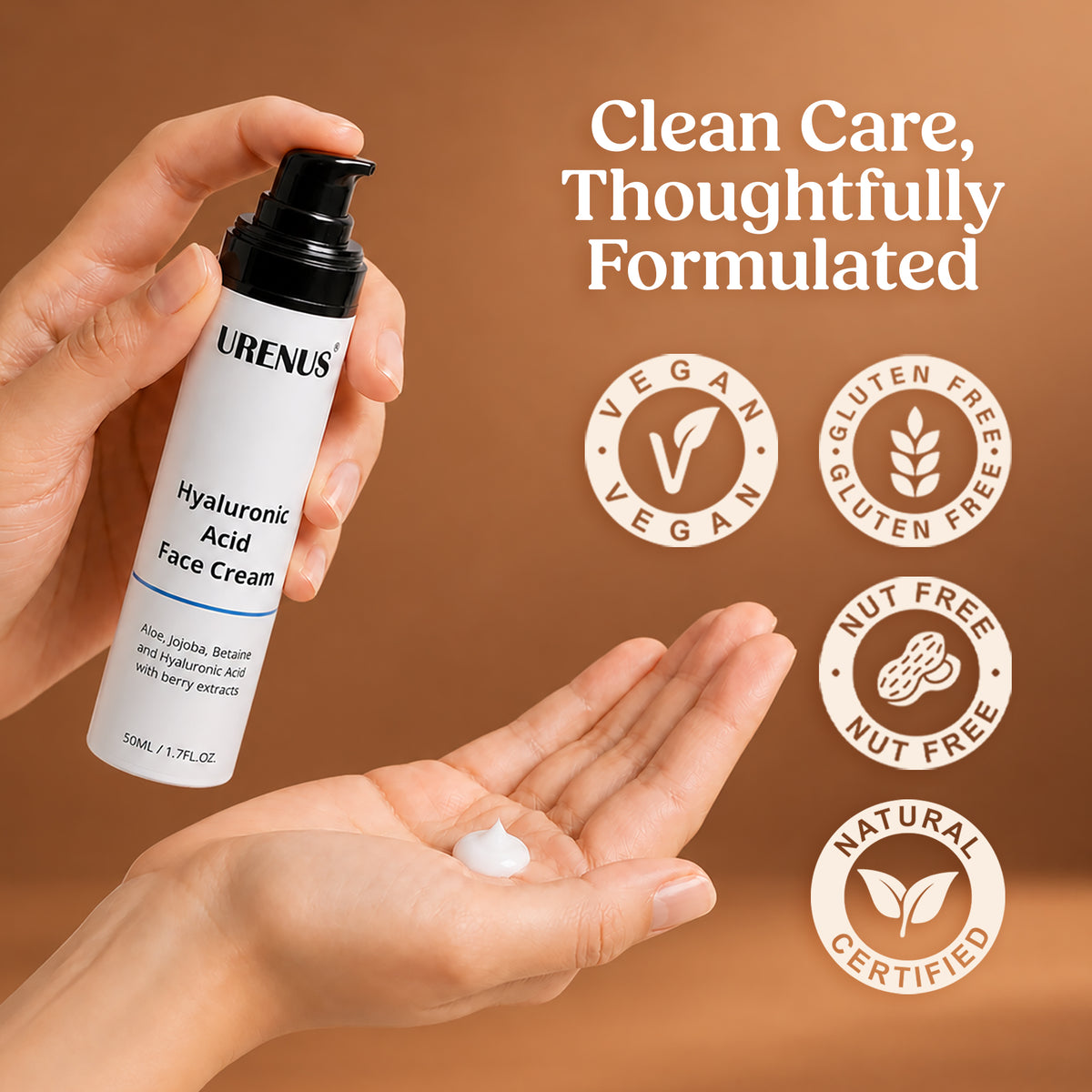Hyaluronic Acid Face Cream for Men
