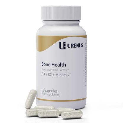 Bone Health – D3 + K2 + Minerals (60 Capsules)