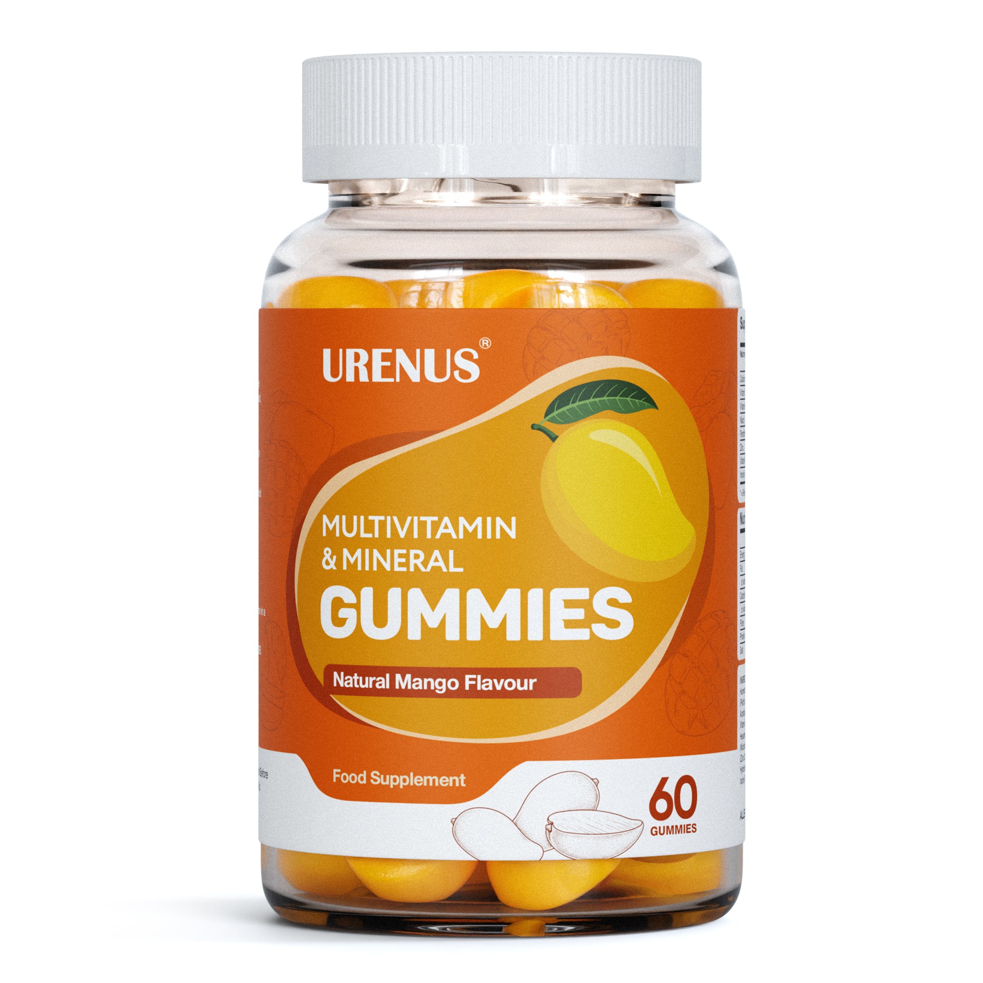 Multivitamin & Mineral Gummies with Vitamin C, B6, B12 & Zinc – 60 Gummies