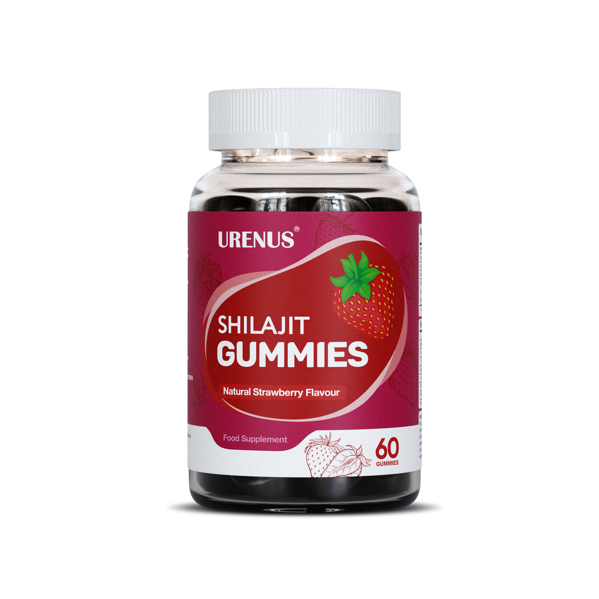 Shilajit Gummies with Vitamin C, B6 & B12 – 60 Gummies