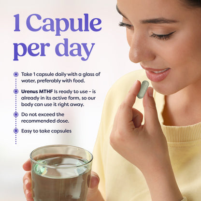 5-MTHF (Methyltetrahydrofolate Calcium) - 60 Capsules