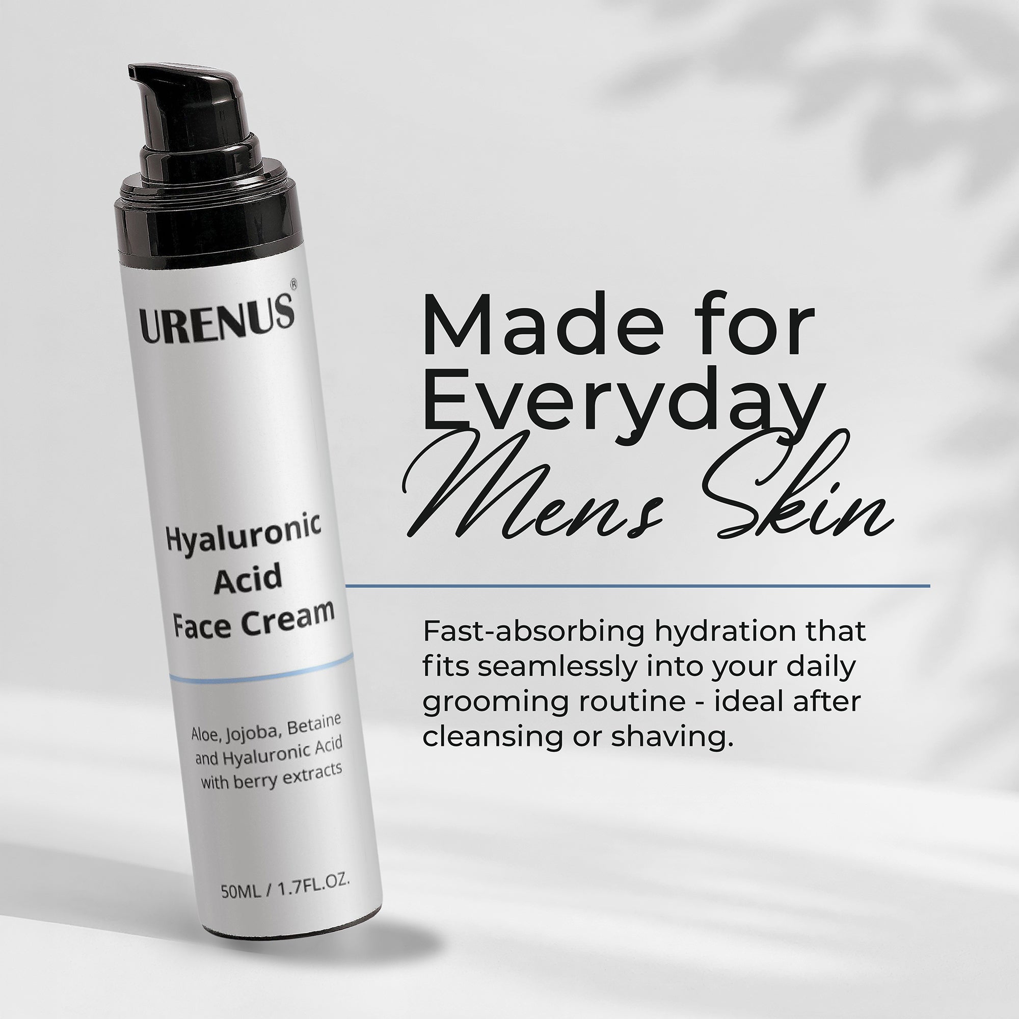 Hyaluronic Acid Face Cream for Men