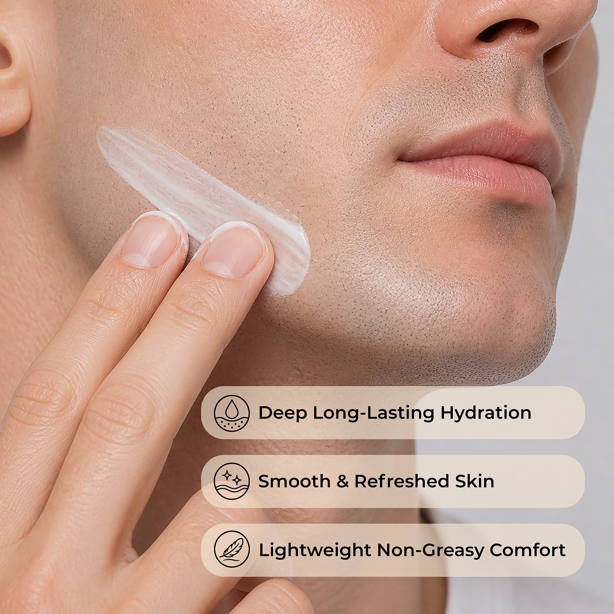 Hyaluronic Acid Face Cream for Men