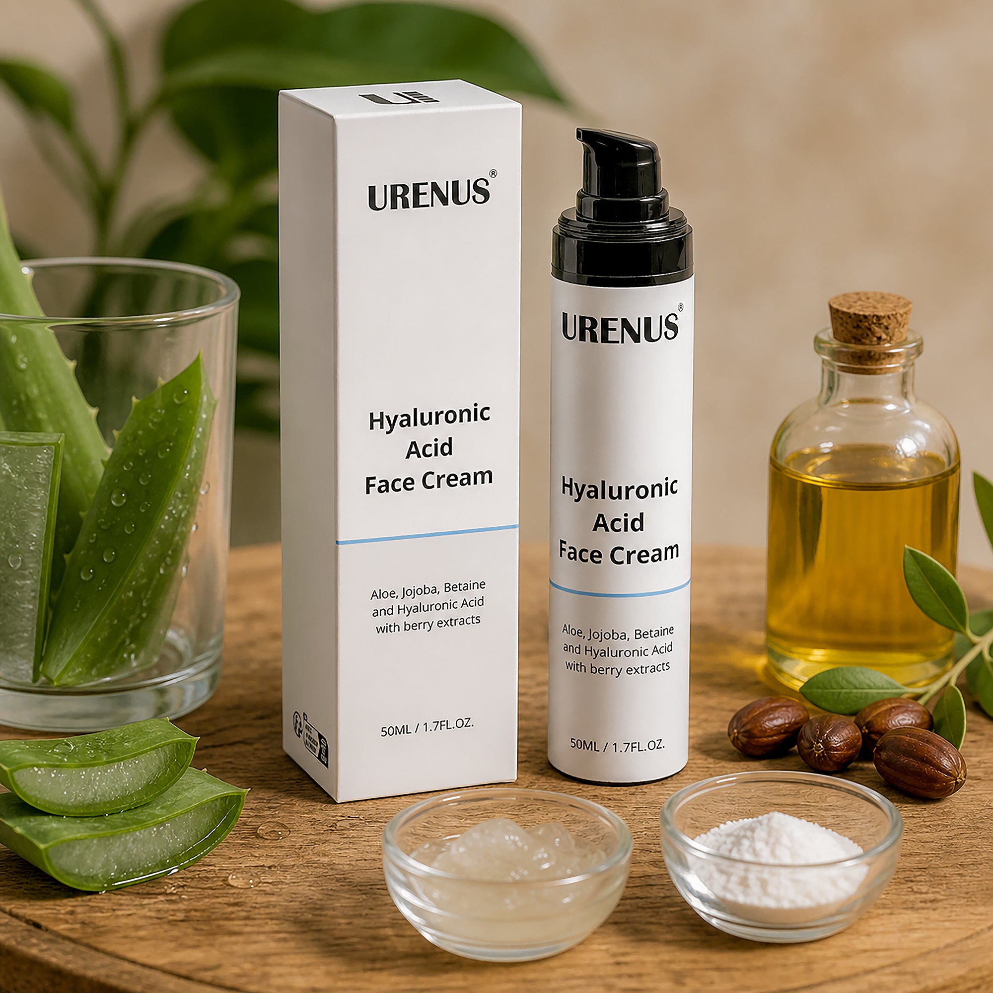 Hyaluronic Acid Face Cream for Men