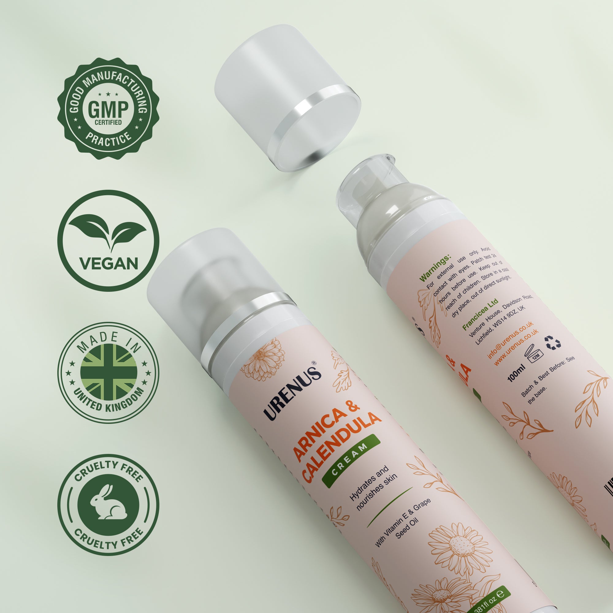 Arnica & Calendula Cream