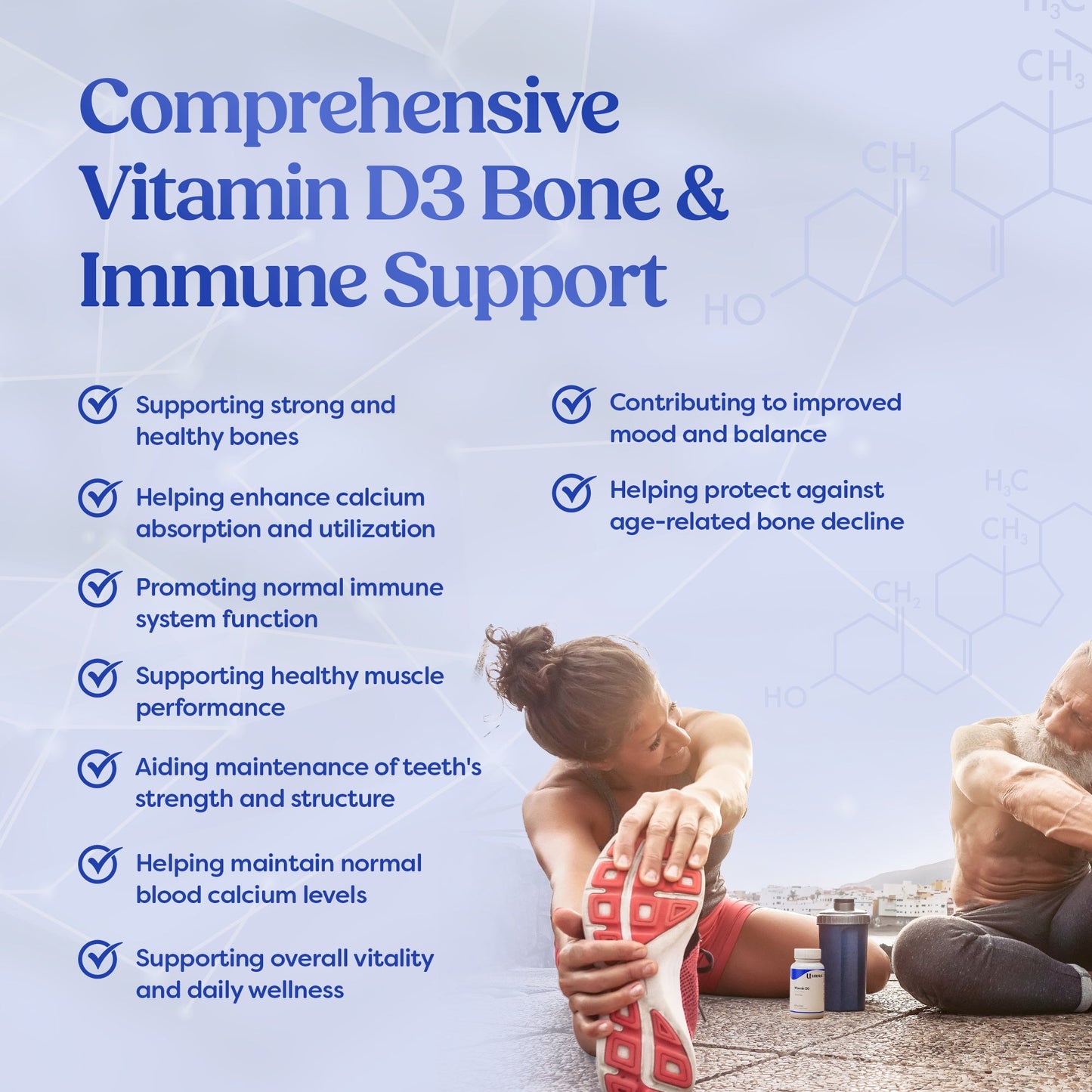 Vitamin D3 10,000 IU – 60 Tablets