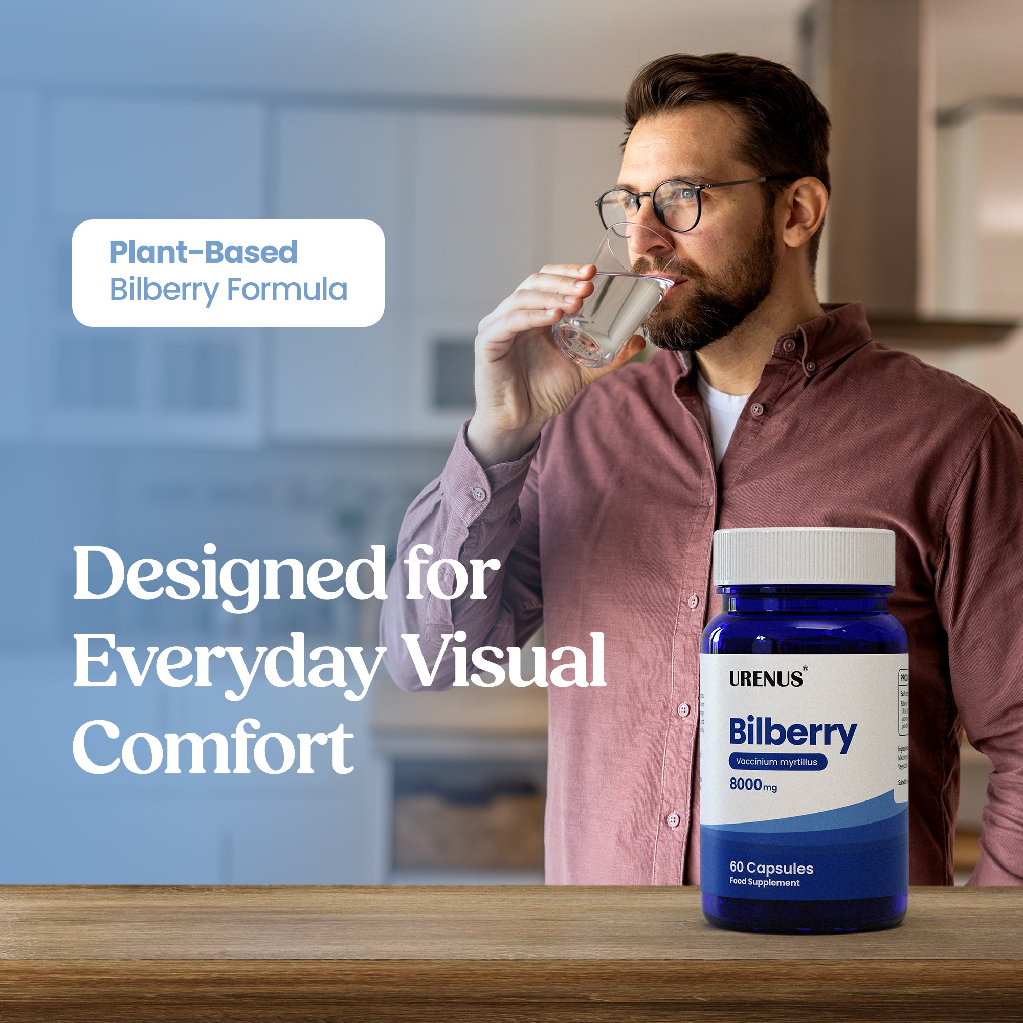 Bilberry 8000mg - 60 Capsules