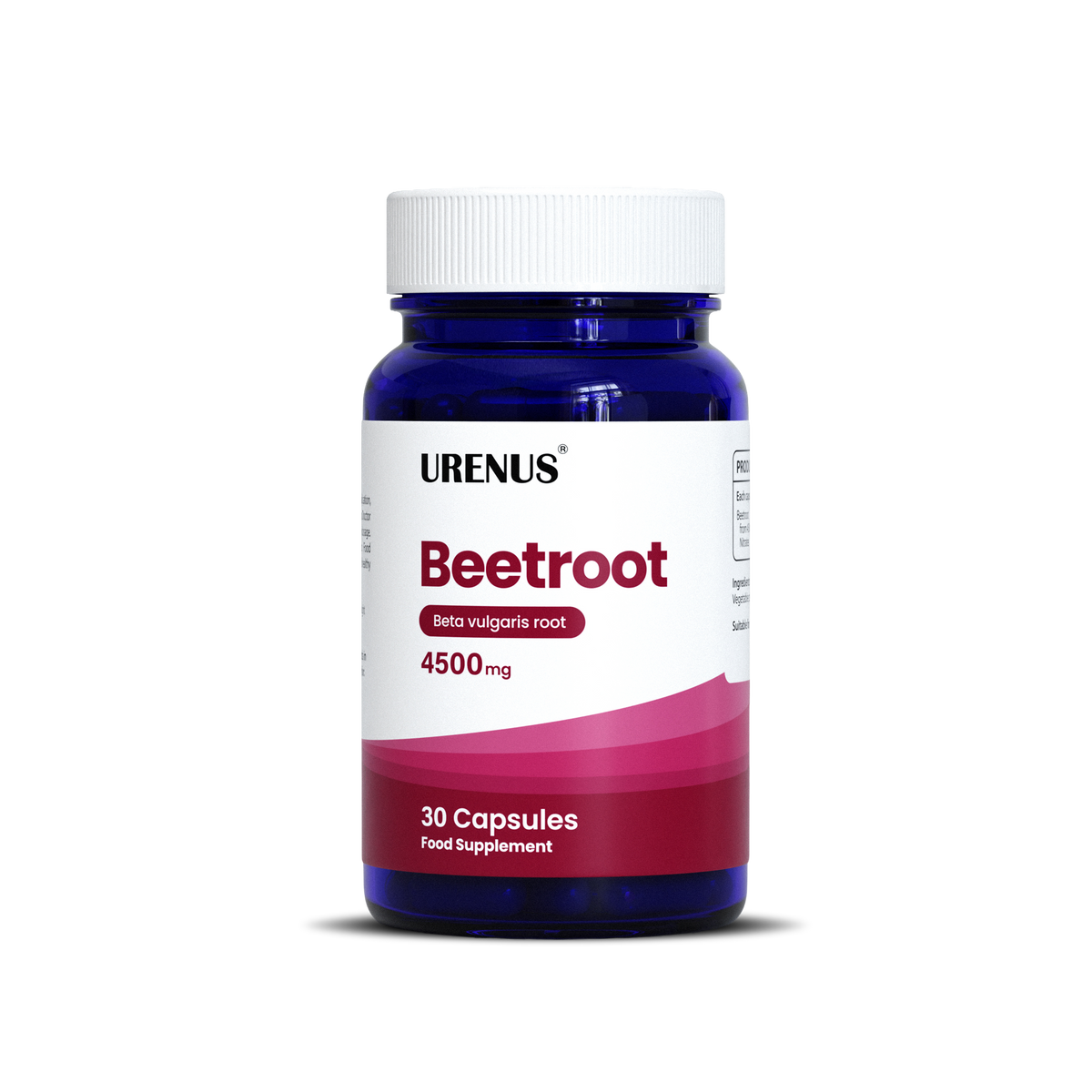 Beetroot Extract 4500mg - 30 Capsules