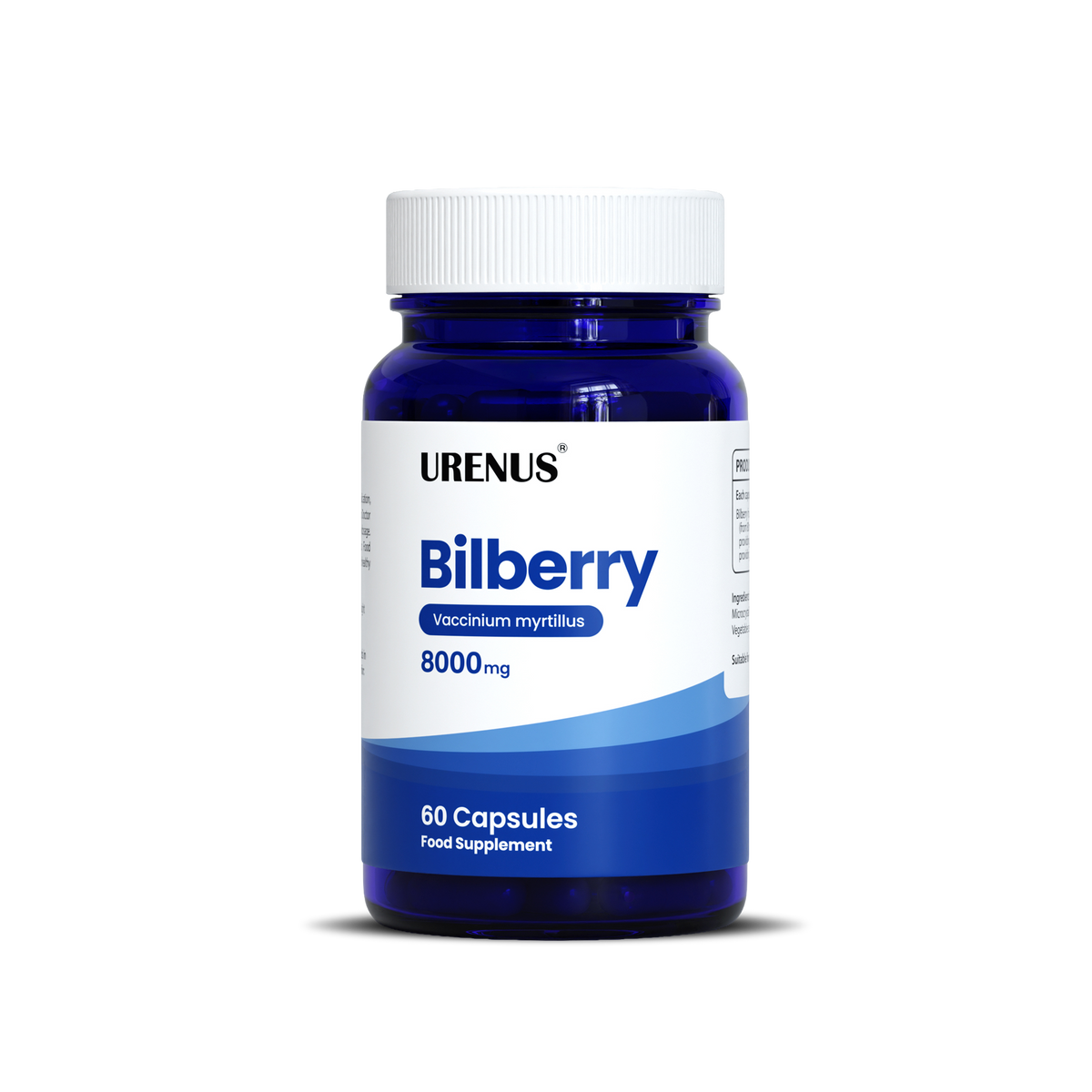 Bilberry 8000mg - 60 Capsules