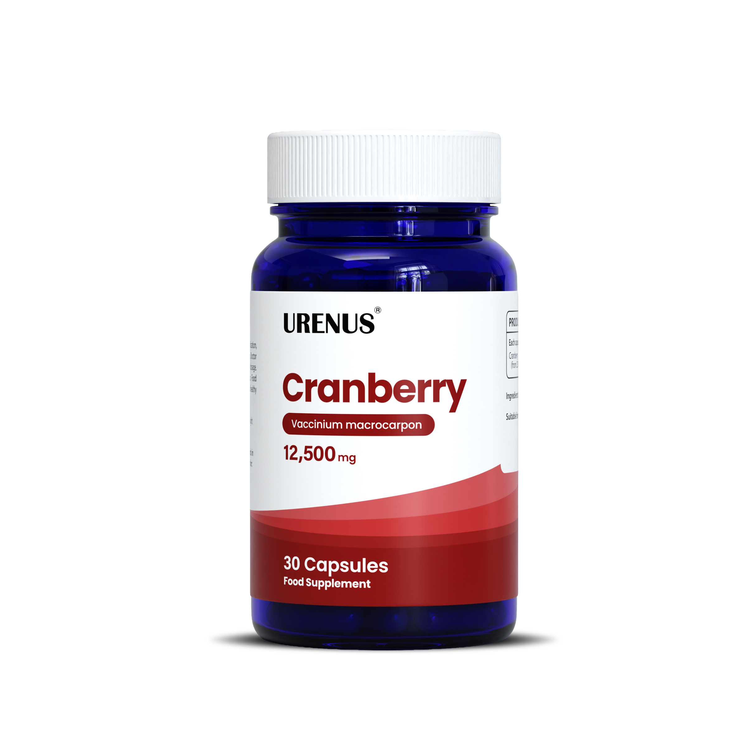 Cranberry 12,500mg - 30 Capsules