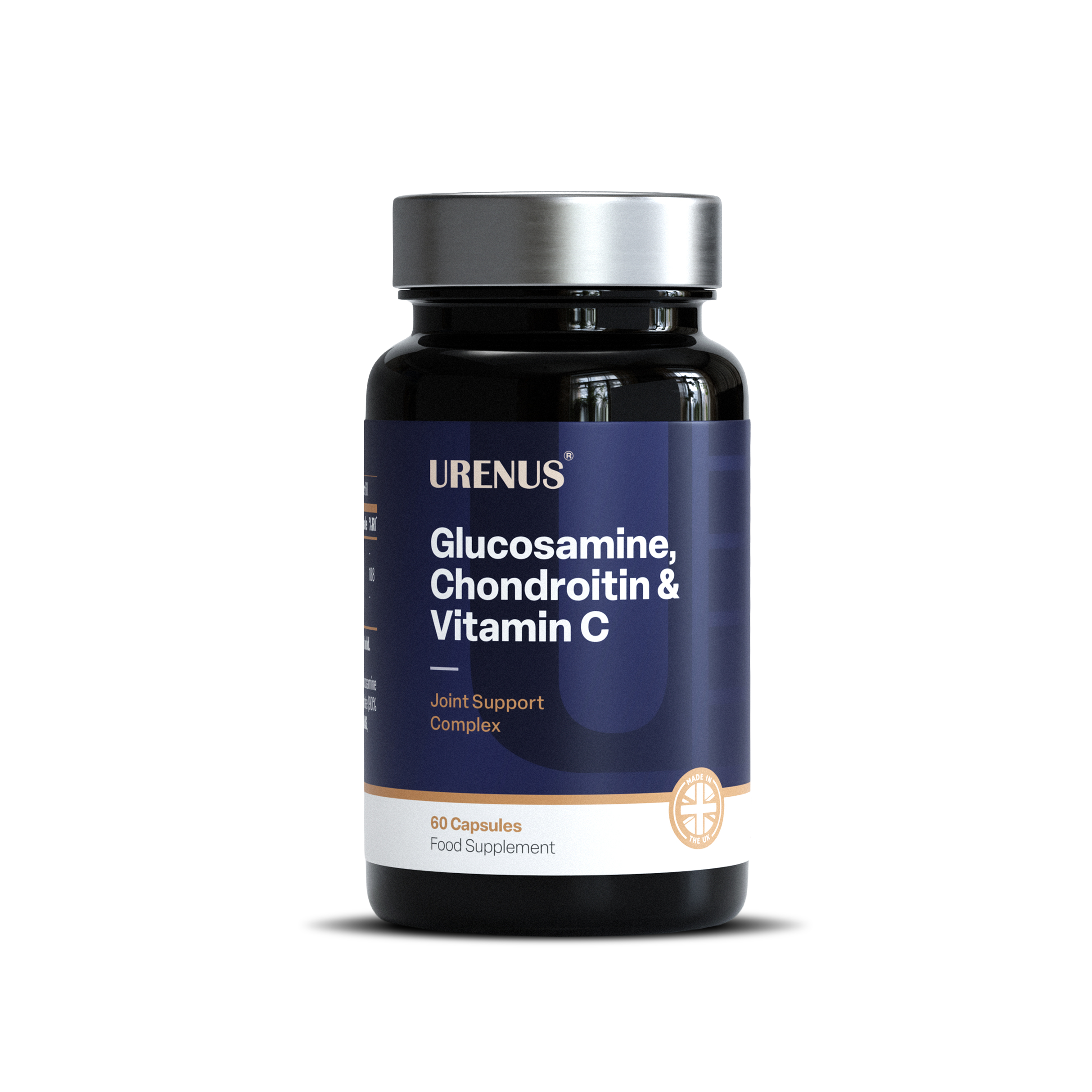 Glucosamine, Chondroitin & Vitamin C – 60 Capsules