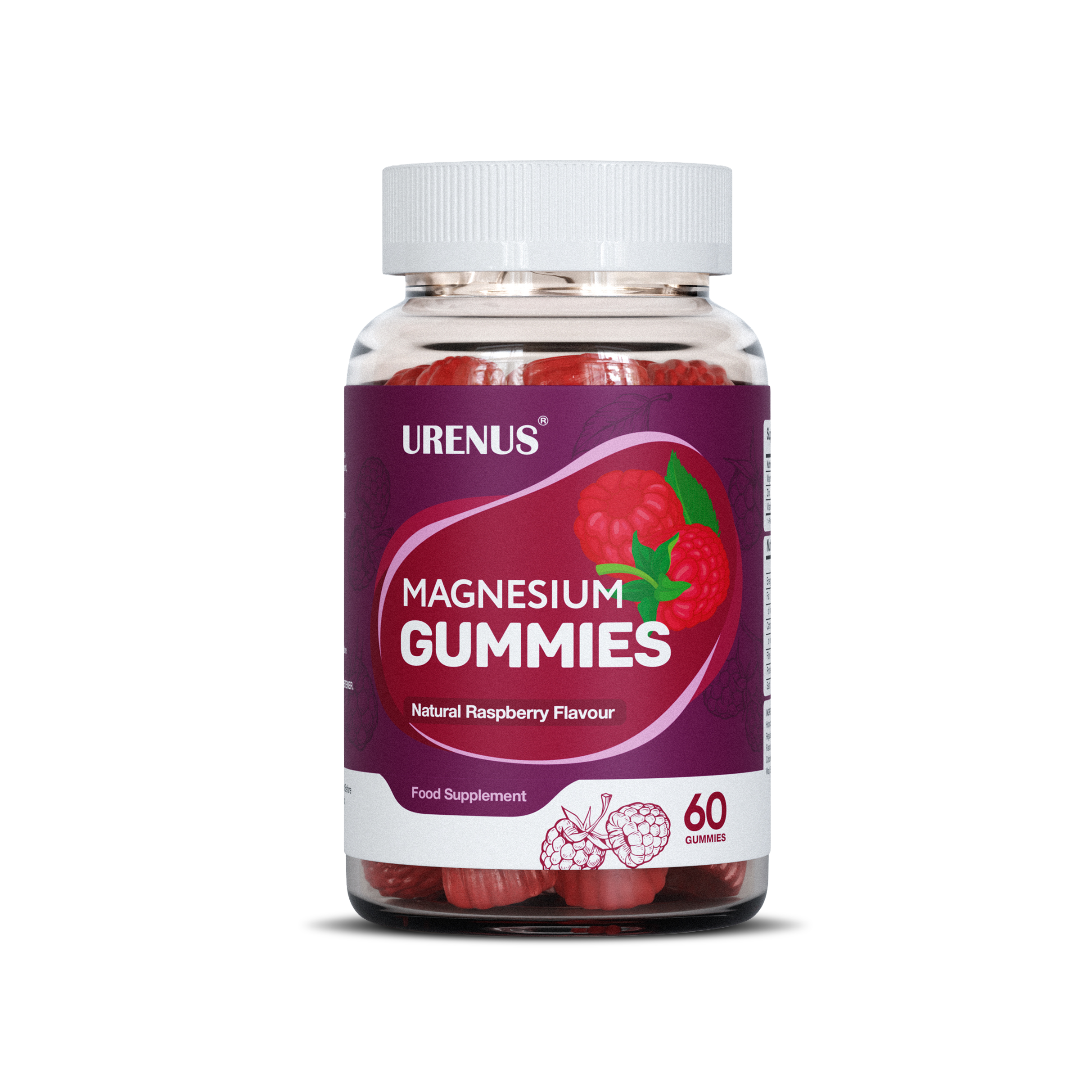 Magnesium Gummies with Zinc & Vitamin B6 – 60 Gummies