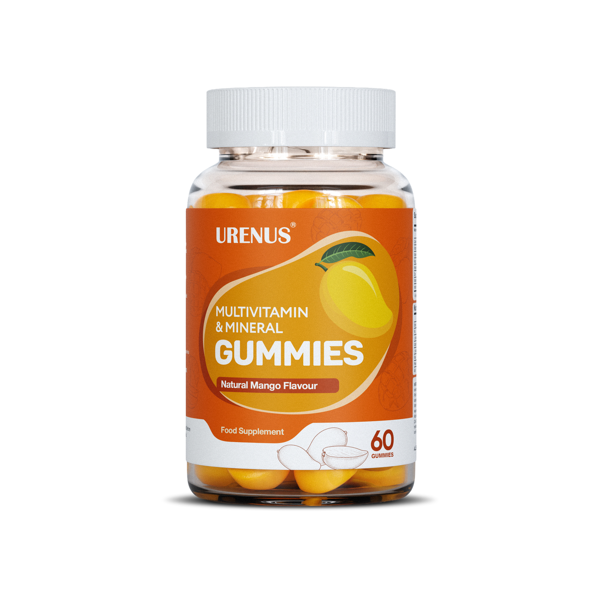 Multivitamin & Mineral Gummies with Vitamin C, B6, B12 & Zinc – 60 Gummies